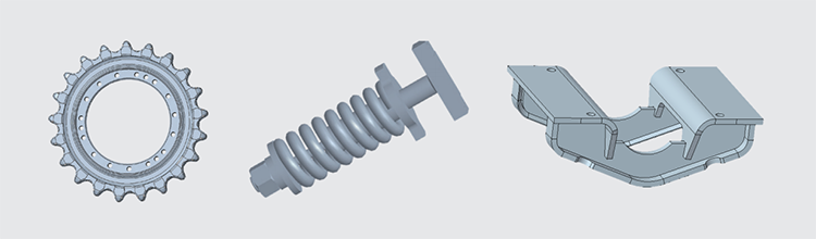 如何利用外貿(mào)網(wǎng)站加強(qiáng)工程機(jī)械配件的品牌建設(shè)和履帶張緊裝置的推廣？